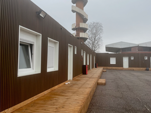 Site d'hébergement d'urgence à Tomblaine